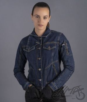 KURTKA LS2 OAKY LADY DARK BLUE M