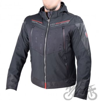 KURTKA LS2 ZIRCONIUM MAN BLACK RED S