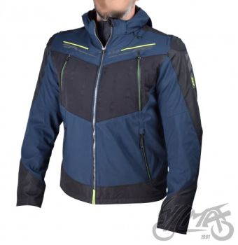 KURTKA LS2 ZIRCONIUM MAN BLUE BLACK H-V YEL XL