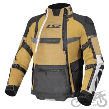 KURTKA LS2 X-MASTER MAN SAND BLACK GREY 4XL