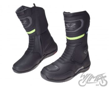 BUTY LS2 GOBY MAN WP BLACK H-V YELLOW 40