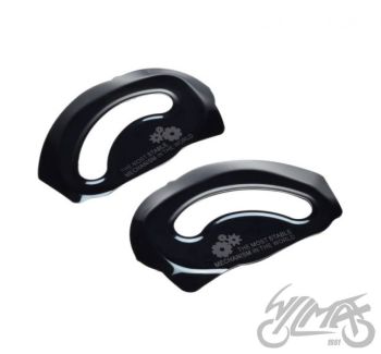 Lõuakaitsme mehhanismi osad FF900, must kroomitud