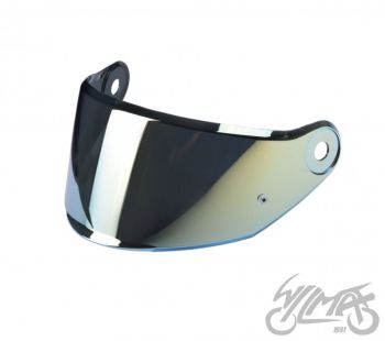 SZYBA KASKU FF812 LUSTRZANKA IRIDIUM GOLD
