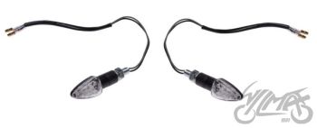 Suunatuled LED, M8 x 1.25, 12V 1W, valge klaas