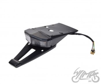LAMPA TYŁ Z BŁOTNIKIEM LED + KIERUNKOWSKAZY
