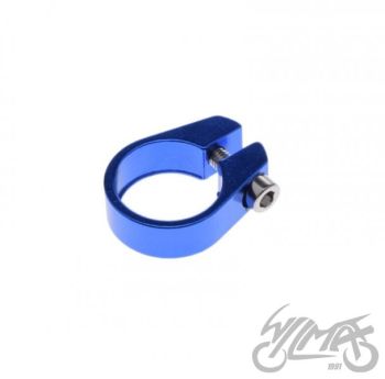 Jalgratta sadula kinnitusklamber 31,8mm, sinine