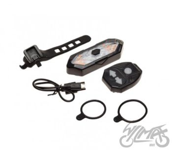 LAMPA ROWEROWA TYŁ LED + KIERUNKI