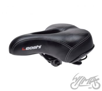 Jalgratta sadul, must, 245 x 200 mm