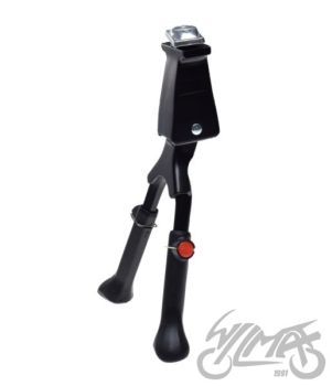 Seisujalg jalgrattale, must