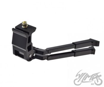 Seisujalg jalgrattale, must