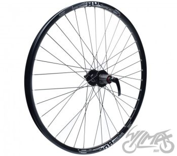 KOŁO ROWEROWE 26 TYŁ TARCZA 8/9 FW DISC CZARNE