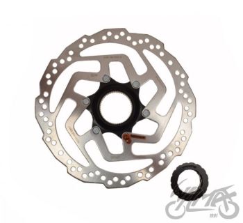 TARCZA HAMULCA ROWEROWA RT10M2 180 MM CENTLOCK