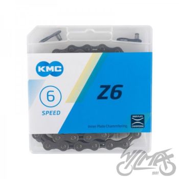 KETT, JALGRATTA ÜLEKANNE KMC Z6 1/2" x 3/32" 114L