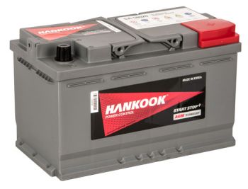 Agm start-stop 80ah 800a 314x174x190 -/+