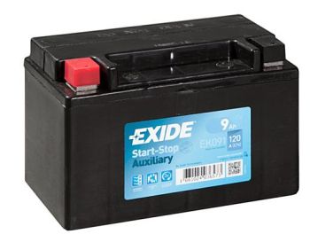 EXIDE 9AH 120A 150X90X105 Start/Stop AGM