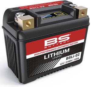 BS Battery BSLI-02 Lithiumbattery