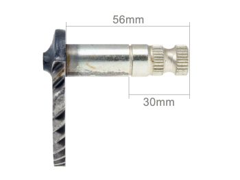 kickstart spindle complete 56mm / 30mm for GY6 50cc, 139QMB