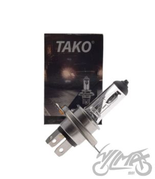 ŻARÓWKA 12V 35/35W H4 HS1 P43T BEZ EEC TAKO