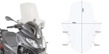 GIVI SPOILER PIAG.MP3 300 HPE