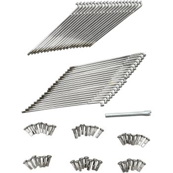 SPOKES CHR 18 STEEL HUB