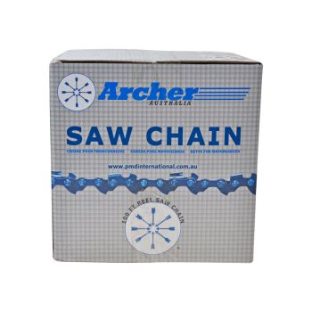 Archer Saw chain, 3/8 - 1,3mm - Micro 100 Feet - Roll, Semi-Chisel teeth
