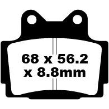 BRAKE PAD FA SER ORGANIC