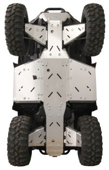 Skid plate full set (aluminium): LONCIN X-WOLF 1000 (2025+)