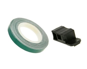 rim tape / wheel stripe 7mm - green - 600cm