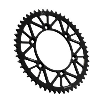 JT Takaratas Alumiini 7075 T6 Musta JTA808.51BLK