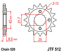 Esimene hammasratas JT 512.16