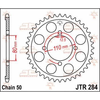 SPROCKET REAR 48T 530