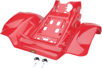 ATV FENDER-REAR RED