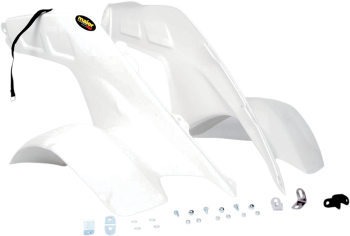 ATV FENDER FRNT PR WHITE