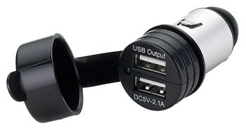 Double USB plug
