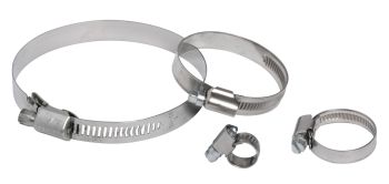 Hose clamp S.S. 9 x 10-16 mm (package 10 pcs)