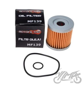 Õlifilter mf139 (hf139) motofiltro 16510-29f00