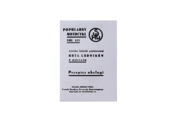 KATALOG INSTRUKCJA PRZEPISY OBSŁUGI SHL 125