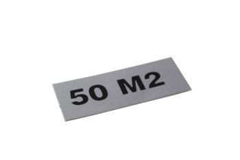 NAKLEJKA ROMET MOTORYNKA 50 M2 KAT-E 70x25mm