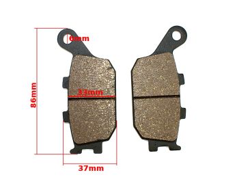 KLOCKI HAMULCOWE HONDA CB400 VRX400 CBF500 CBF600 FM