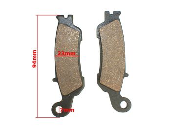 KLOCKI HAMULCOWE YAMAHA-YZ125 X/Y/Z(2T)/YZ 250XY/Z