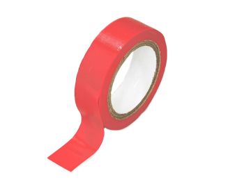 TAŚMA IZOLACYJNA CZERWONA PVC 10 METRÓW