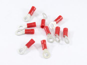 KOŃCÓWKA OCZKOWA M4 IZOLOWANA 4,3mm 0,5-1,5mm KPL. 10szt.