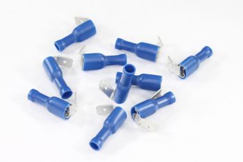 KONEKTOR ROZGAŁĘŹNIK 6.3x0.8mm IZOLOWANY PŁASKI 1.5-2.5mm KPL. 10szt.