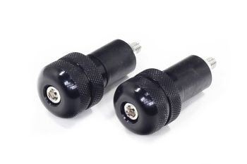 KOŃCÓWKI KIEROWNICY CIĘŻARKI CZARNE 18mm OXF-004 KPL.OX