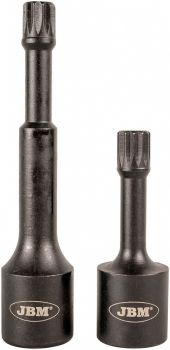 2-OS. M12 LÖÖKOTSIKUD 1/2" PIKKUS 72MM+115MM JBM