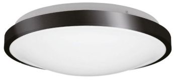 230V LED PLAFOON/VALGUSTI ROMERO. MUST (2XE27 PIRNILE. MAX 600W) Ø340 KOBI