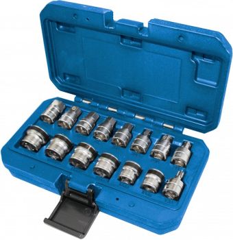 15-OS. 3/8" MADALATE ÕLIKORGI PADRUNITE+OTSIKUTE KOMPLEKT (MAGNETIGA) TRIUMF