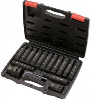 16-OS. 3/4"+1" LÖÖK KUUSKANT JA TORX OTSIKUTE KOMPLEKT KS TOOLS