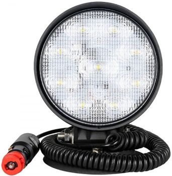 TÖÖTULI 9-LED 27W 1450LM 10-30V IP68 MAGNETALUS (ÄRAVÕETAV) +SIG.SÜÜTAJA JBM*