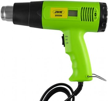 DIGITAALNE KUUMAÕHUPUHUR + OTSIKUD (FÖÖN) 2000W 230V 100-600°C JBM*